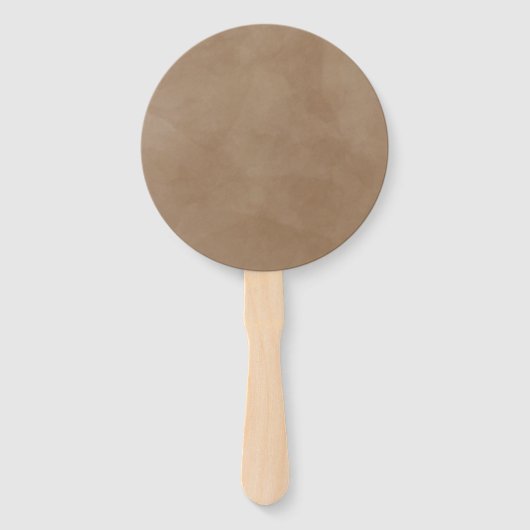 Cute fox baby shower  fächer (Rückseite)