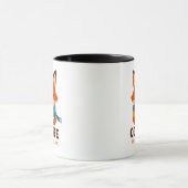 Cute Fox "Coffee Lovers" Mug | Whimsical Forest Tasse (Zentrum)