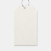 Cute Fox in a Red Scarf Autumn Image Thank You Geschenkanhänger (Rückseite)