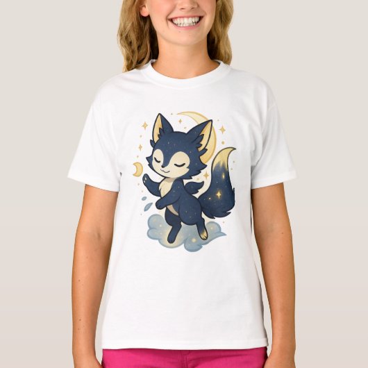 【Cute Fox Kids T-Shirt】 T-Shirt (Vorderseite)