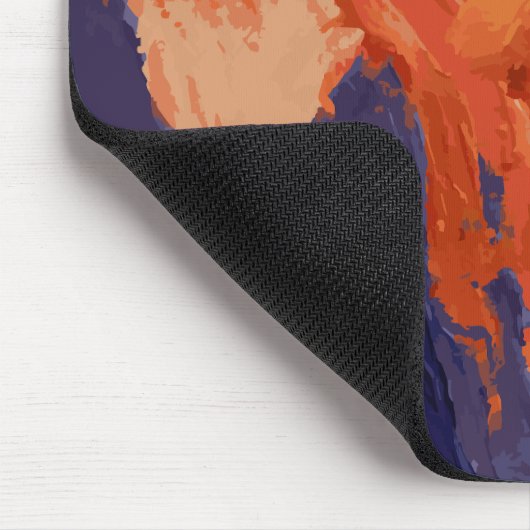 Cute Fox Mouse Pad Mousepad (Ecke)