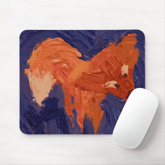 Cute Fox Mouse Pad Mousepad (Mit Mouse)