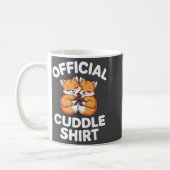 Cute Fox Snuggle Couple This Is My Cuddle  Kaffeetasse (Links)