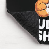 Cute Fox Snuggle Couple This Is My Cuddle Mousepad (Ecke)