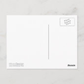 Cute fox with balloon cupcake star happy birthday postkarte (Rückseite)