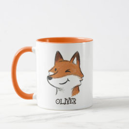 Cute Fox Woodland Animal Kids Tasse
