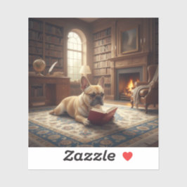 Cute French Bulldog Aufkleber