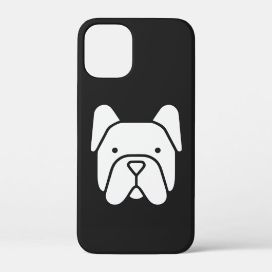 Cute French Bulldog Case-Mate iPhone Hülle (Rückseite)