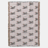 Cute French Bulldog Decke (Vorderseite Vertikal)