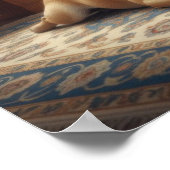 Cute French Bulldog Poster (Ecke)