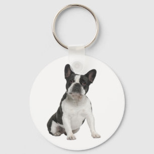 Cute French Bulldog Puppy Dog Keychain Schlüsselanhänger