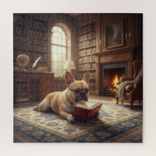 Cute French Bulldog Puzzle (Vertikal)