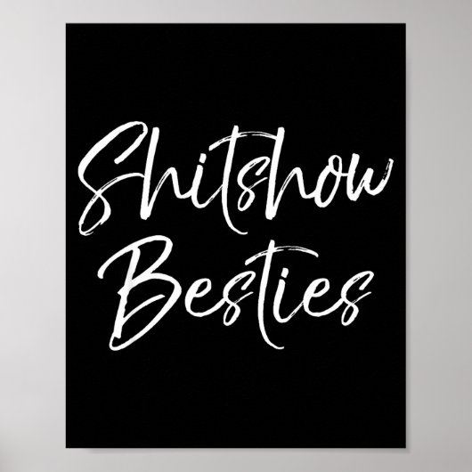 Cute Friends For Women Funny Show Ies Poster (Vorne)