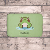 Cute Frog Badematte