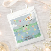 Cute Frog Birthday Party Thank You Geschenktütchen (Ausgeschnitten)