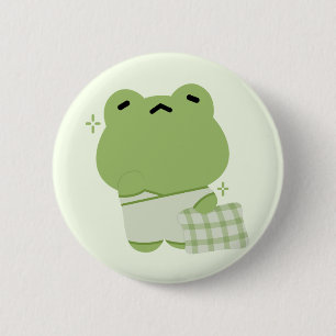 Cute Frog Button