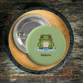 Cute Frog Button