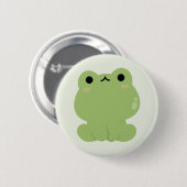 Cute Frog Button (Vorne & Hinten)