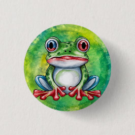 Cute Frog Button