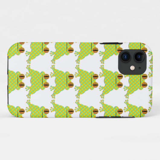 Cute Frog Case-Mate iPhone Hülle (Rückseite (Horizontal))