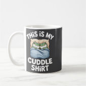 Cute Frog Cozy This Is My Cuddle Kaffeetasse (Links)