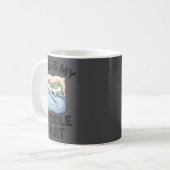 Cute Frog Cozy This Is My Cuddle  Kaffeetasse (Vorderseite Links)