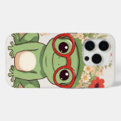 Cute Frog Flower Headband Case-Mate iPhone Hülle (Rückseite (Horizontal))