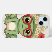 Cute Frog Flower Headband Case-Mate iPhone Hülle (Rückseite (Horizontal))