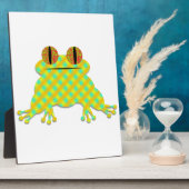 Cute Frog Fotoplatte (Seite)