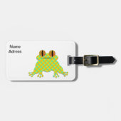 Cute Frog Gepäckanhänger (Vorderseite horizontal)