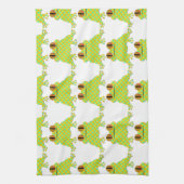 Cute Frog Geschirrtuch (Vertikal)