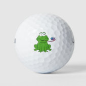 Cute Frog Golfball (Vorderseite)