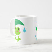 Cute Frog Kaffeetasse (Vorderseite Links)