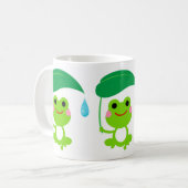 Cute Frog Kaffeetasse (Vorderseite Links)