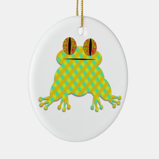 Cute Frog Keramikornament (Rechts)