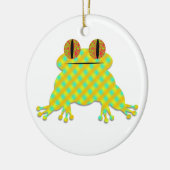 Cute Frog Keramikornament (Links)