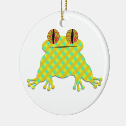 Cute Frog Keramikornament (Links)