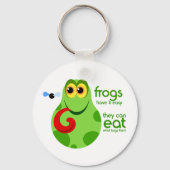 Cute Frog Keychain Schlüsselanhänger (Vorderseite)