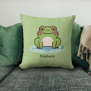 Cute Frog Kissen