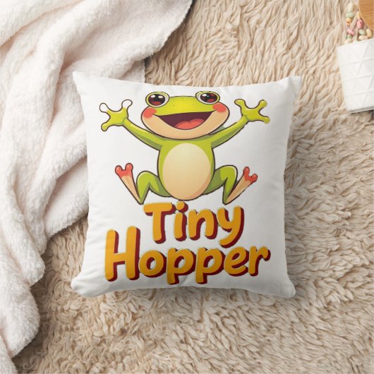 Cute Frog Kissen (Decke)