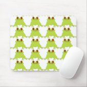 Cute Frog Mousepad (Mit Mouse)