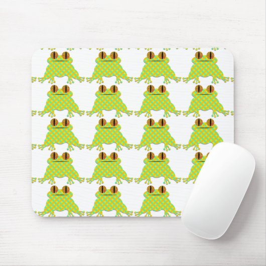 Cute Frog Mousepad (Mit Mouse)