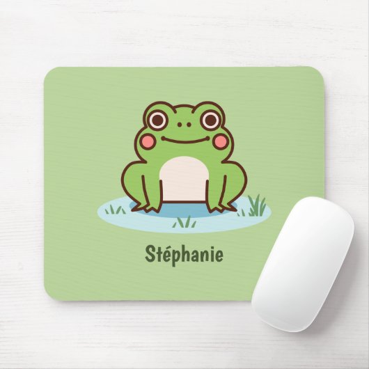 Cute Frog Mousepad (Mit Mouse)