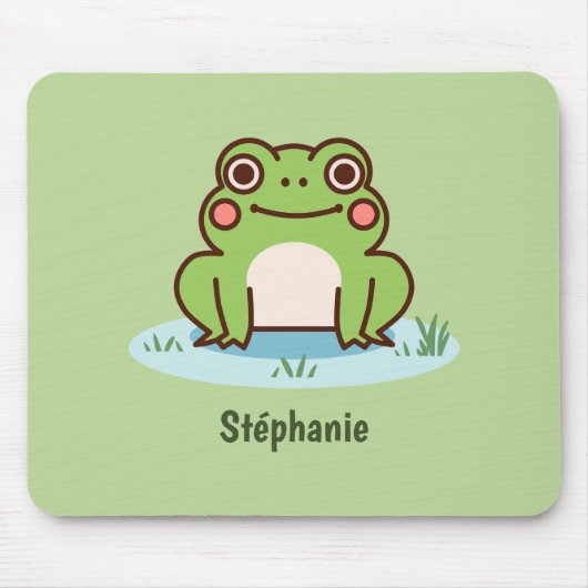 Cute Frog Mousepad (Vorne)