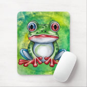 Cute Frog Mousepad (Mit Mouse)