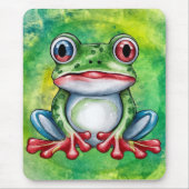 Cute Frog Mousepad (Vorne)