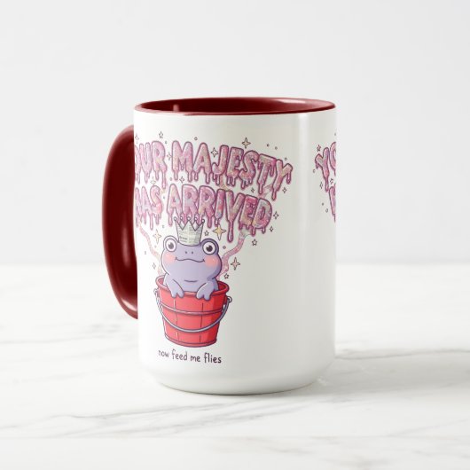 Cute frog Mug Tasse (Vorderseite Links)