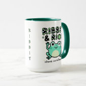 Cute frog Mug Tasse (VorderseiteRechts)