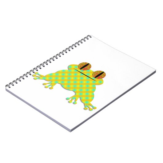 Cute Frog Notizblock (Linke Seite)