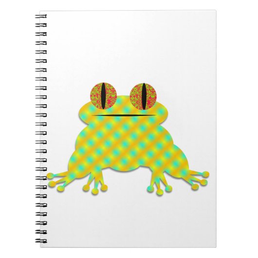 Cute Frog Notizblock (Vorderseite)